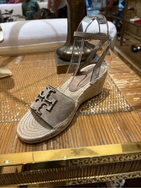 Tory Burch Women's Ines Espadrille Wedge Sandals